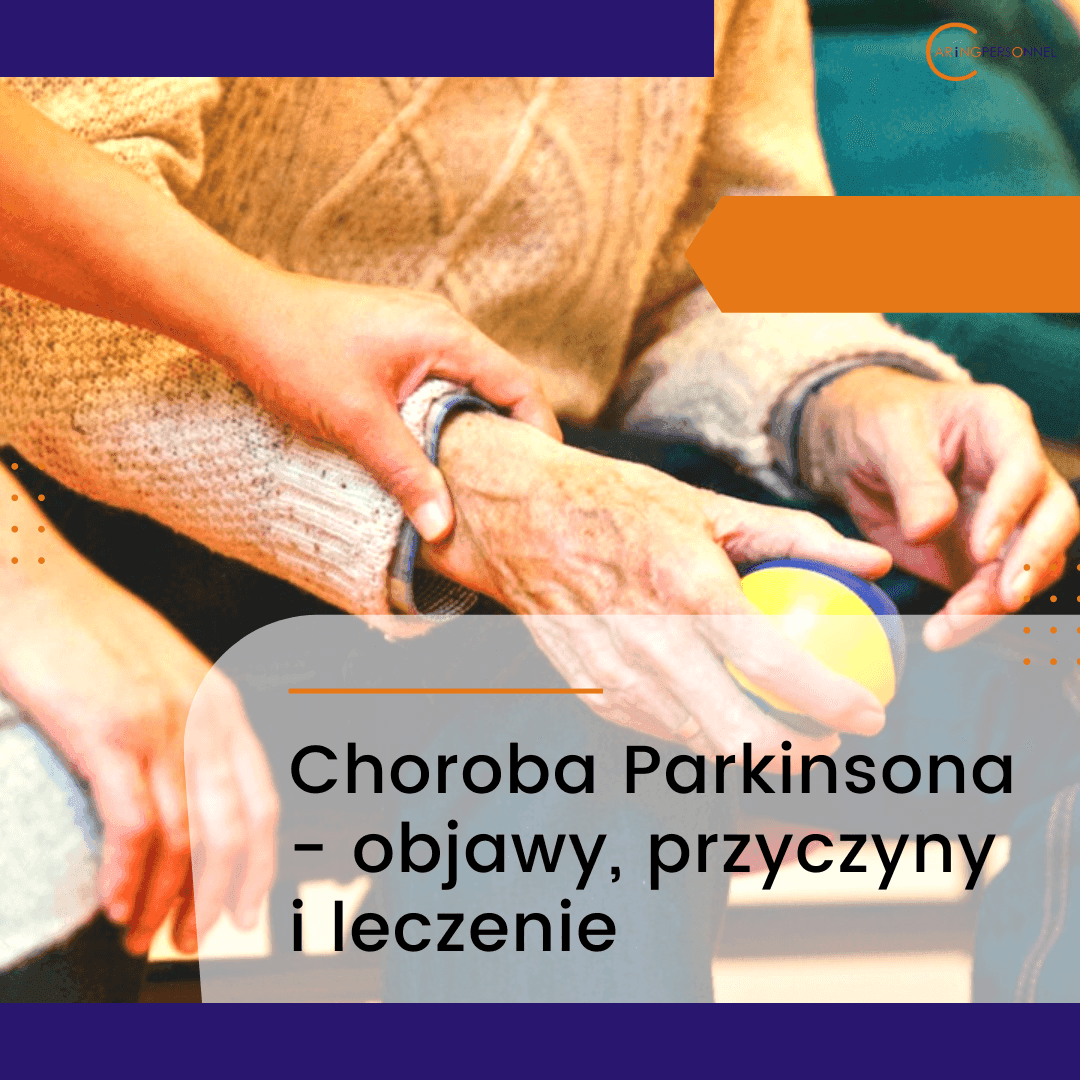 pacjent z chorobą parkinsona podczas ćwiczeń z piłką