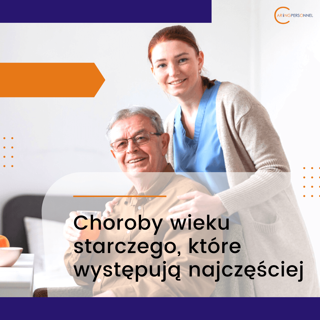 starszy mężczyzna z opiekunką osób z chorobami wieku starczego